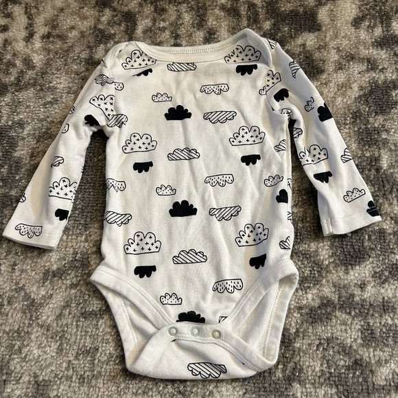 Gerber-Land of Wishes-Cloud Island Onesies 3-6 Months - Picture 8 of 10